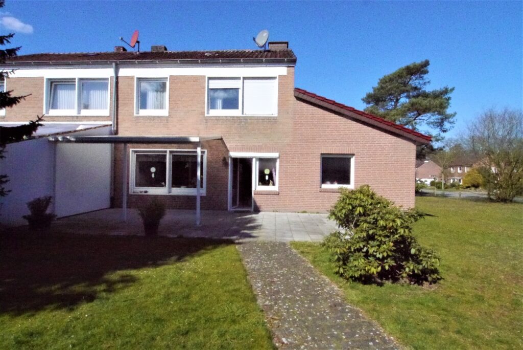 Rückansicht Haus