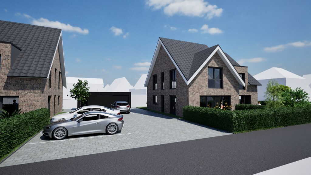 Ansicht Süd und West Haus 5