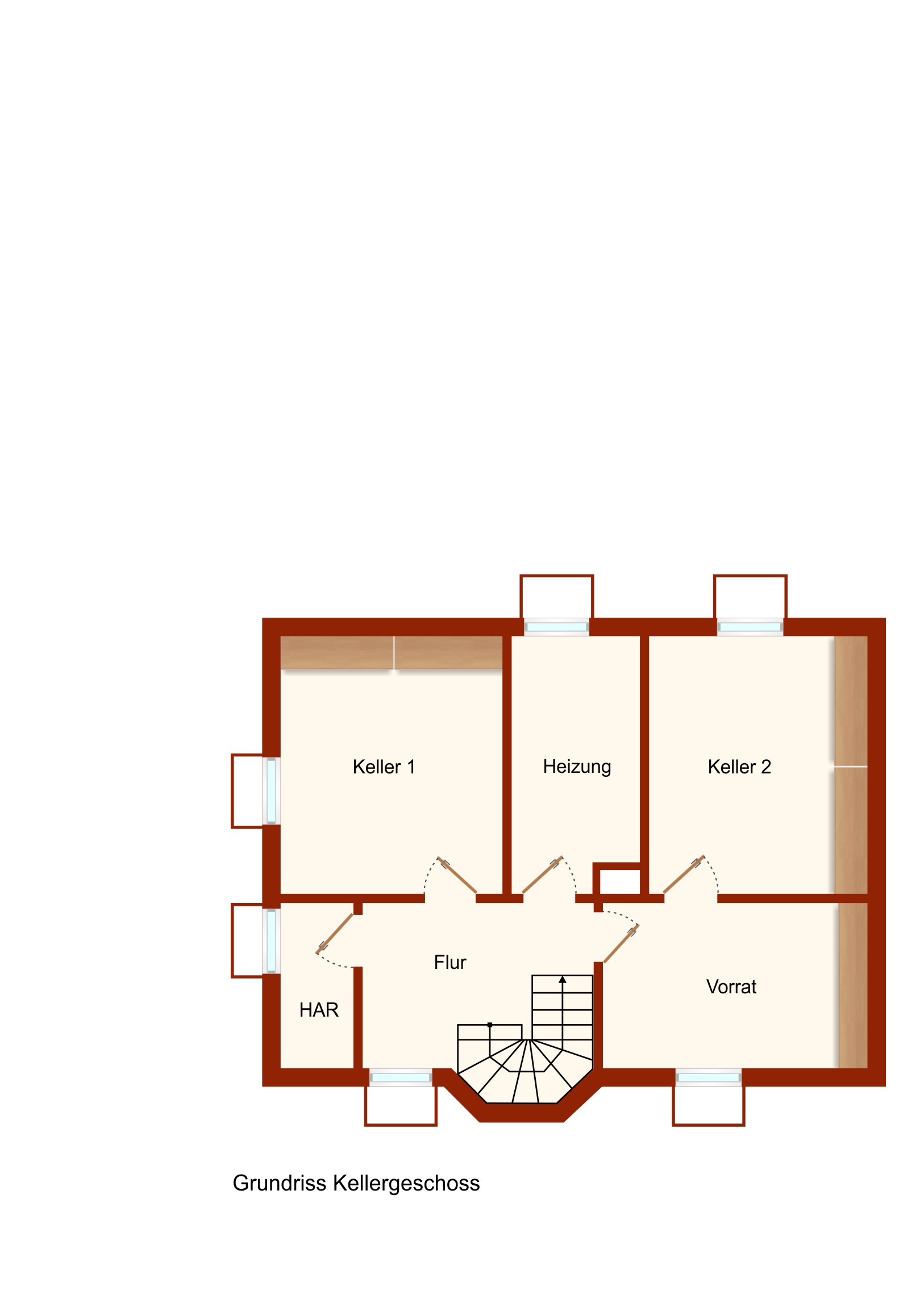 Grundriss Kellergeschoss