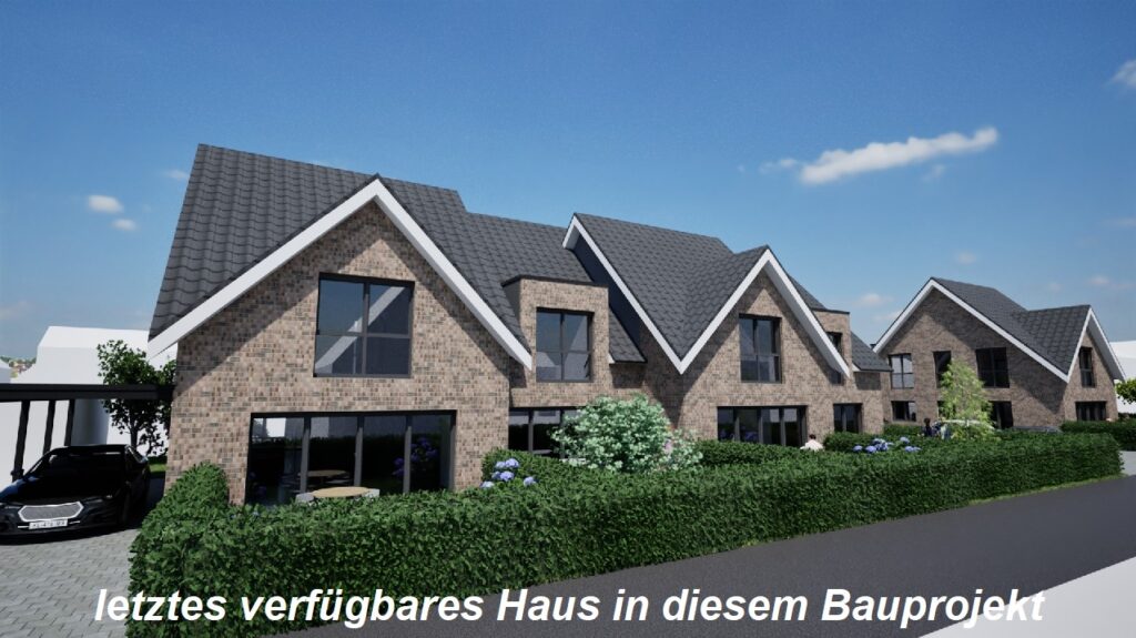 Südansicht Haus 1 - 4